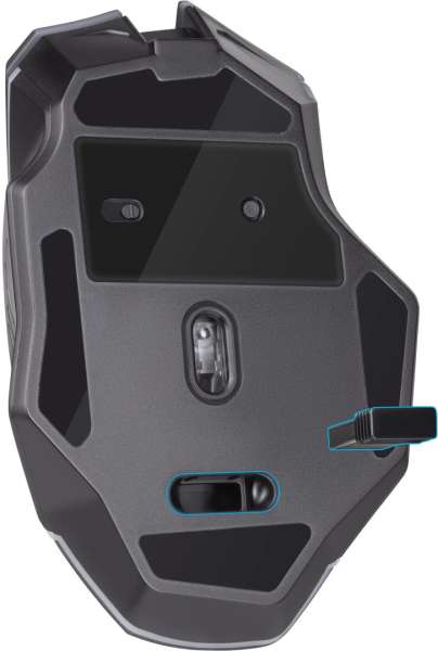 Defender Uran GM-503 Wireless RGB Gaming Mouse Black