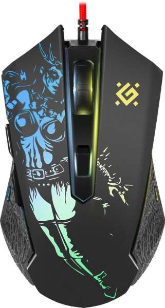 Defender Sin'Sister GM-933 RGB Gaming Mouse Black
