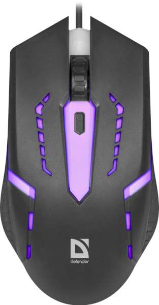 Defender Flash MB-600L RGB Gaming Mouse Black