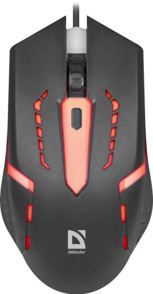 Defender Flash MB-600L RGB Gaming Mouse Black