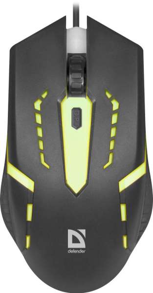 Defender Flash MB-600L RGB Gaming Mouse Black