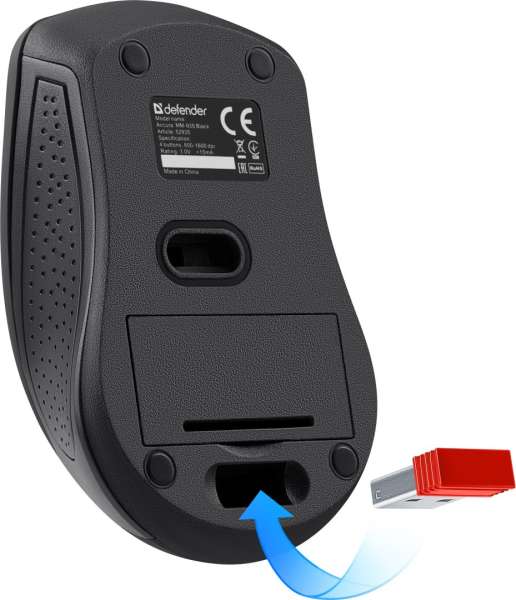 Defender Accura MM-935 Wireless Mouse Black