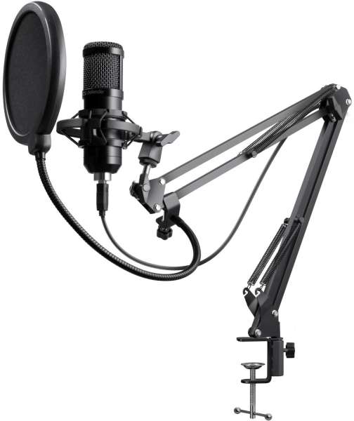Defender Space GMC 450 Gaming Stream Microphone Black