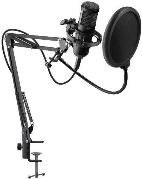 Defender Space GMC 450 Gaming Stream Microphone Black