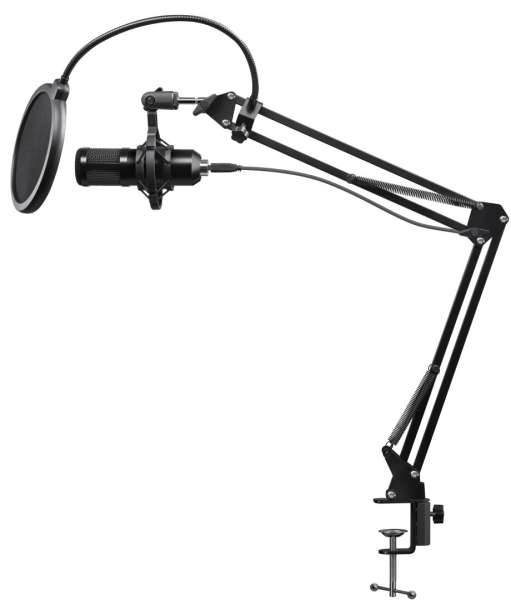 Defender Space GMC 450 Gaming Stream Microphone Black