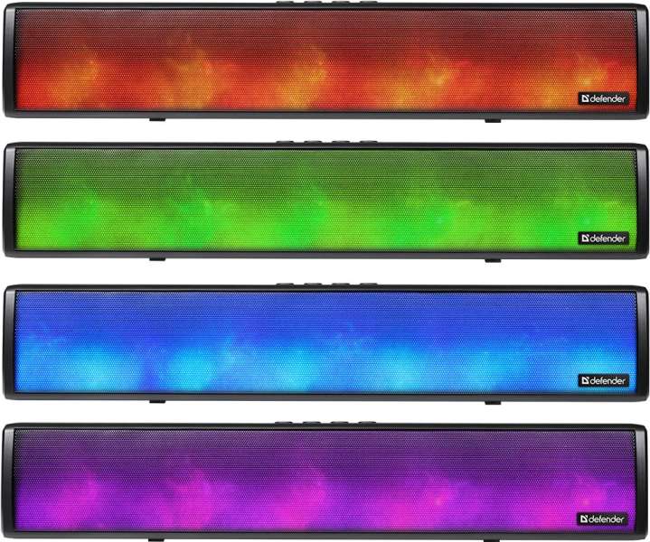 Defender Z8 RGB Bluetooth SoundBar Black