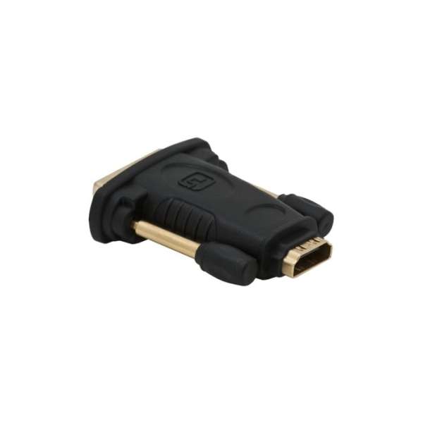 Delight DVI-I (Dual Link) (24+1) - HDMI Adapter Black