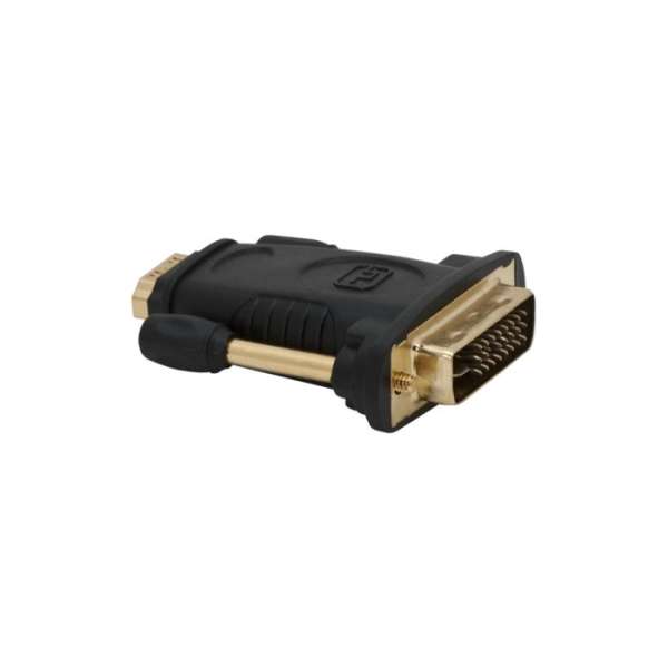 Delight DVI-I (Dual Link) (24+1) - HDMI Adapter Black