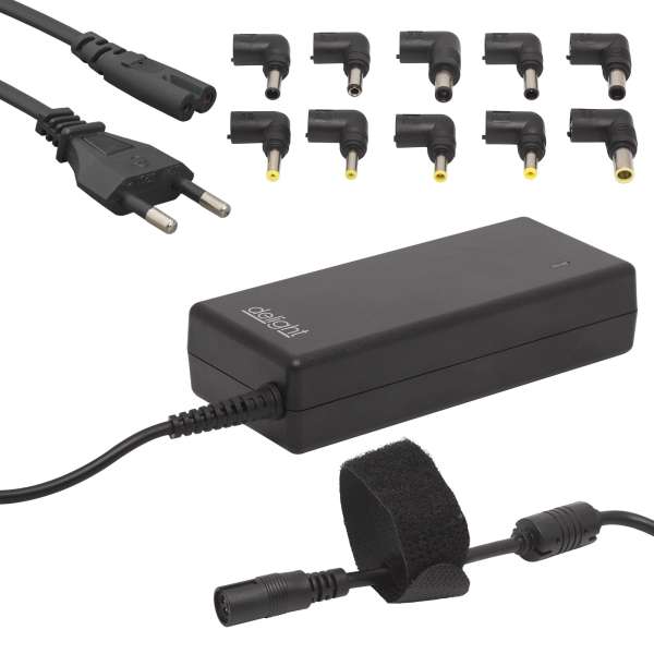 Delight 55360 12-24V / 6A 90W univerzális hálózati notebook töltő
