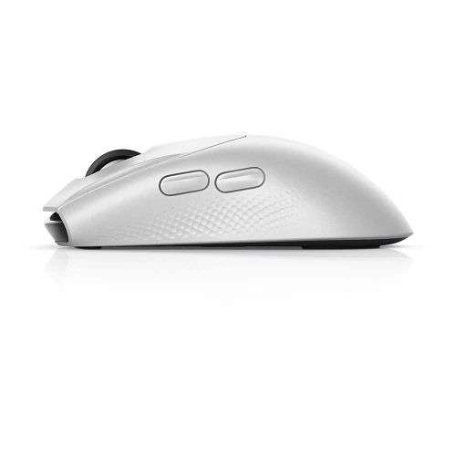 Dell AW720M Alienware Tri-Mode Wireless Gaming Mouse Lunar Light