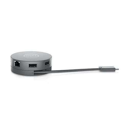 Dell DA310 7-in-1 USB-C Multiport Adapter Grey