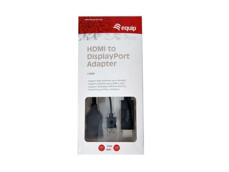 EQuip HDMI to DisplayPort Adapter