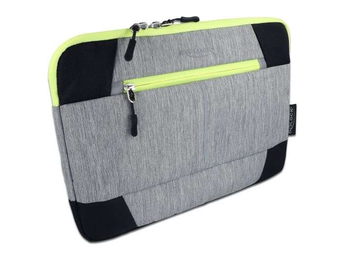 DeLock Bag for Laptops or Tablets for display sizes up to 13,3" Grey/Black