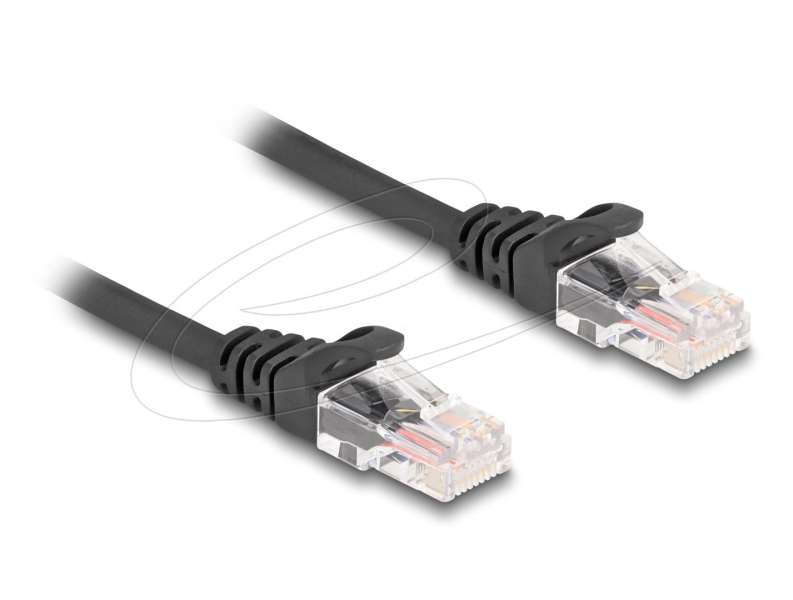 DeLock CAT5e U-UTP Patch Cable 1m Black
