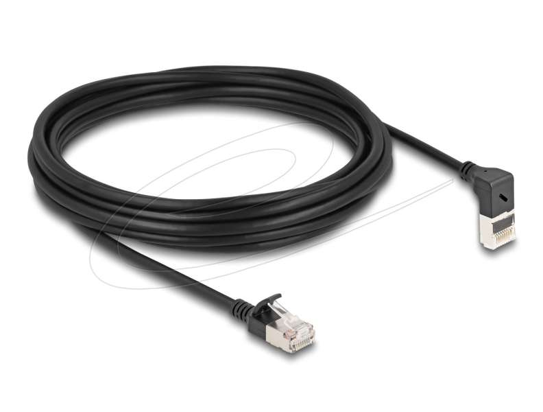 DeLock CAT6A S-FTP Patch Cable 5m Black