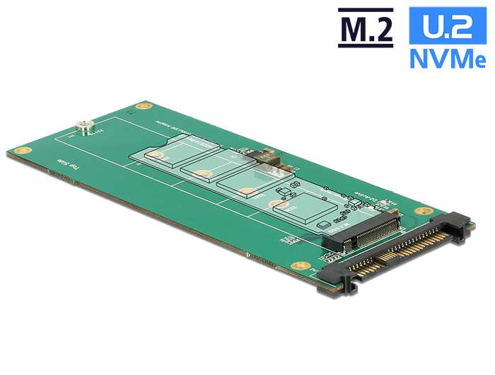 DeLock Converter U.2 SFF-8639 NVMe > 1x M.2 Key M
