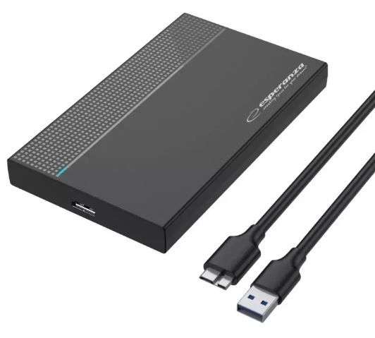 Esperanza EBA102 KÜLSŐ HDD/SSD TOK 2.5" HDD-HEZ