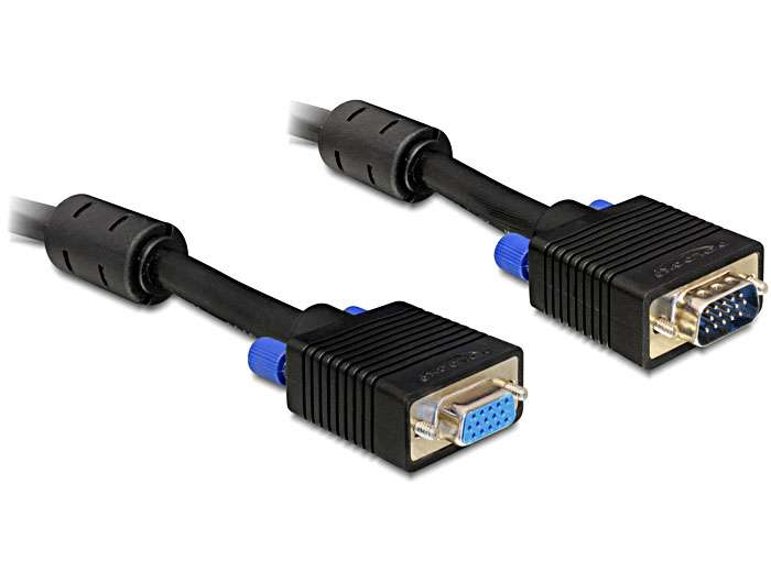 DeLock Extension cable SVGA 15m male-female