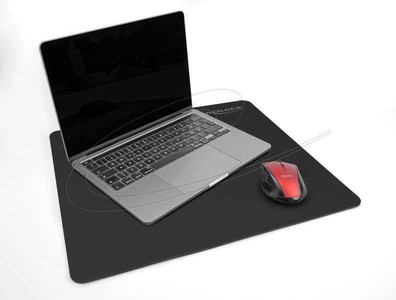 DeLock Glass Coating Egérpad Black
