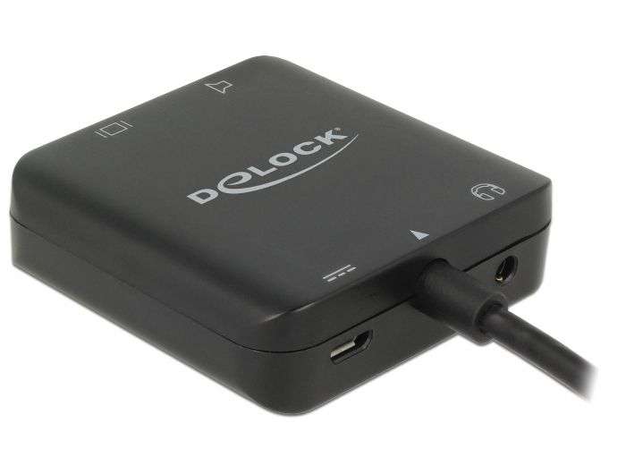 DeLock HDMI Audio Extractor 4K 60 Hz compact