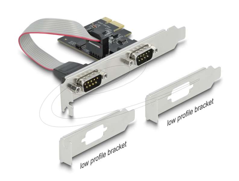 DeLock PCI Express Card to 2 x Serial RS-232