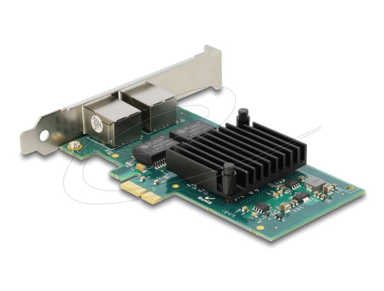 DeLock PCI Express x1 Card 2xRJ45 Gigabit LAN