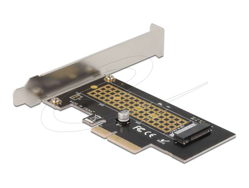 DeLock PCI Express x4 Card to 1xInternal NVMe M.2 Key M 80 mm LP