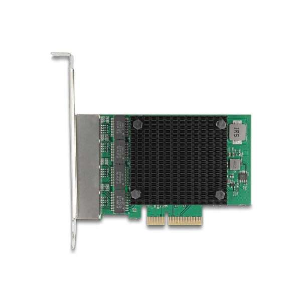 DeLock PCI Express x4 Network Card 2.5 Gigabit LAN 4 x RJ45 RTL8125