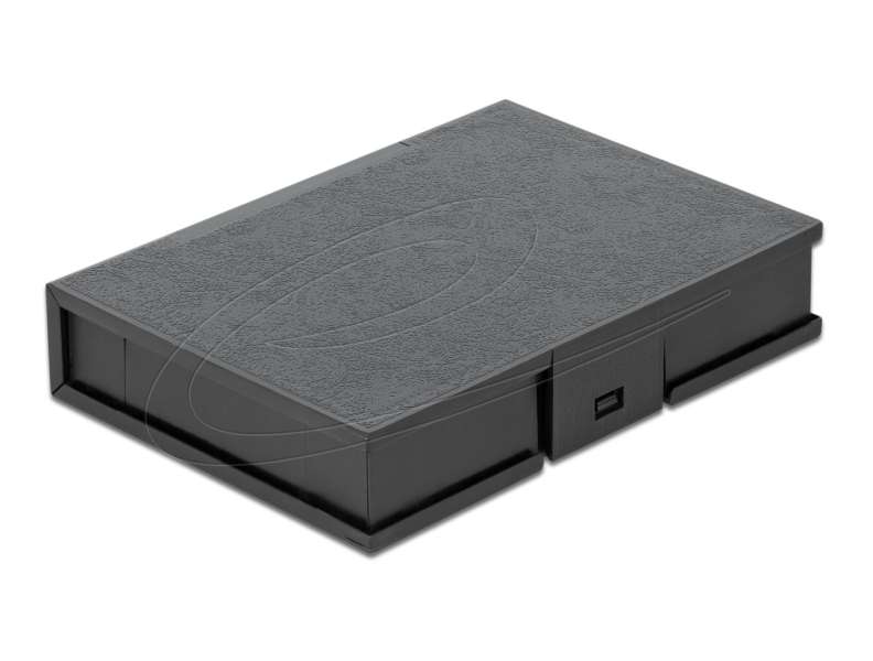 DeLock Protection Box for 3.5″ HDD Black