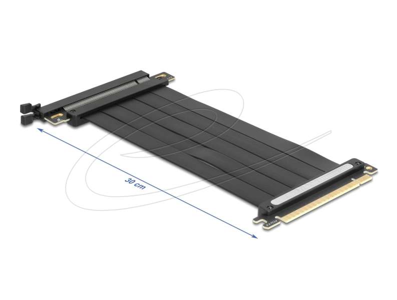 DeLock Riser Card PCI Express 4.0 x16 male to x16 slot with cable 30cm