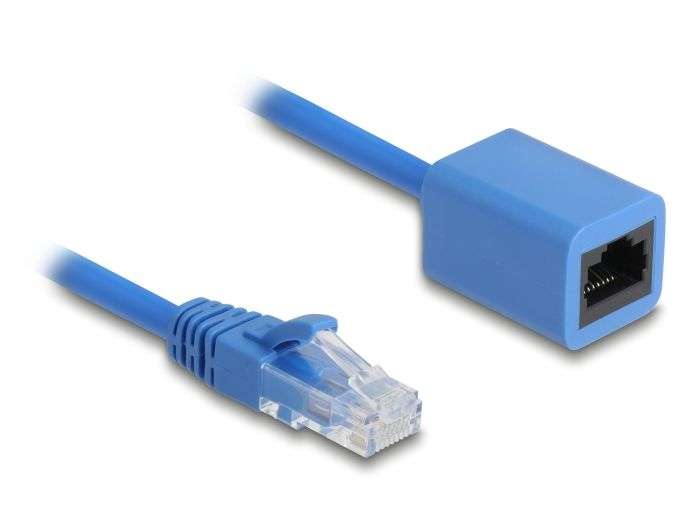 DeLock CAT6 U-UTP Patch Cable 1,2m Blue
