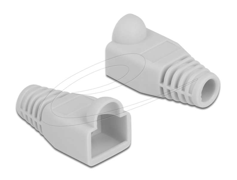 DeLock Törésgátló RJ45 csatlakozóhoz 20 db/csomag Grey