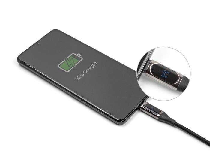 DeLock USB-C to USB-C male/male cable 2m Black