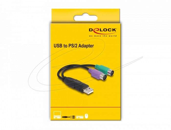 DeLock USB to PS/2 Adapter
