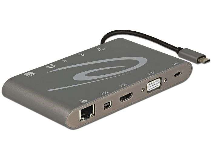 DeLock USB Type-C 3.1 Docking Station 4K 30 Hz