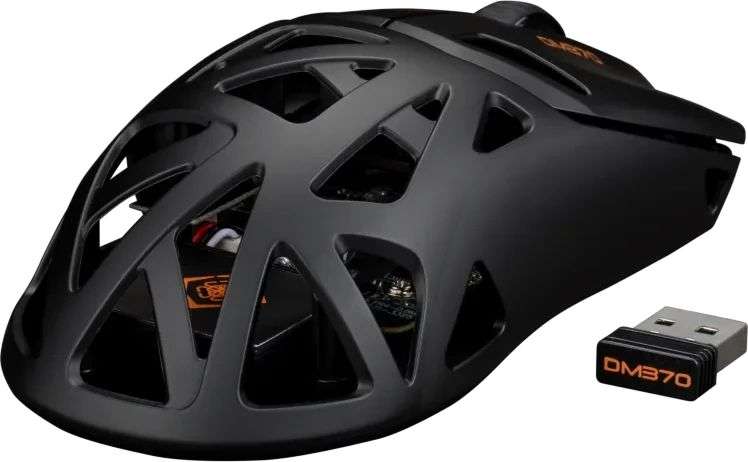 Deltaco DM370 Wireless Bluetooth Gaming Mouse Black