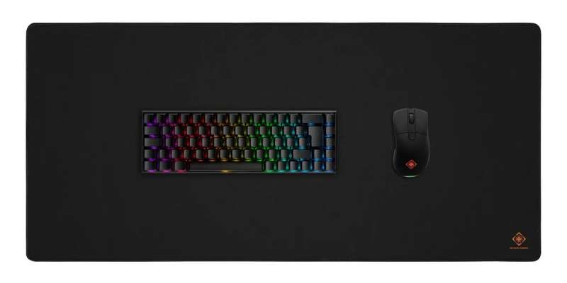 Deltaco DMP450 Gaming Egérpad Black
