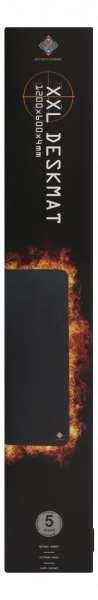 Deltaco GAM-081 Gaming Mousepad XXL Black