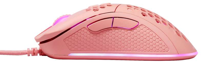 Deltaco GAM-108 PM75 Ultra Light Gaming Mouse Pink