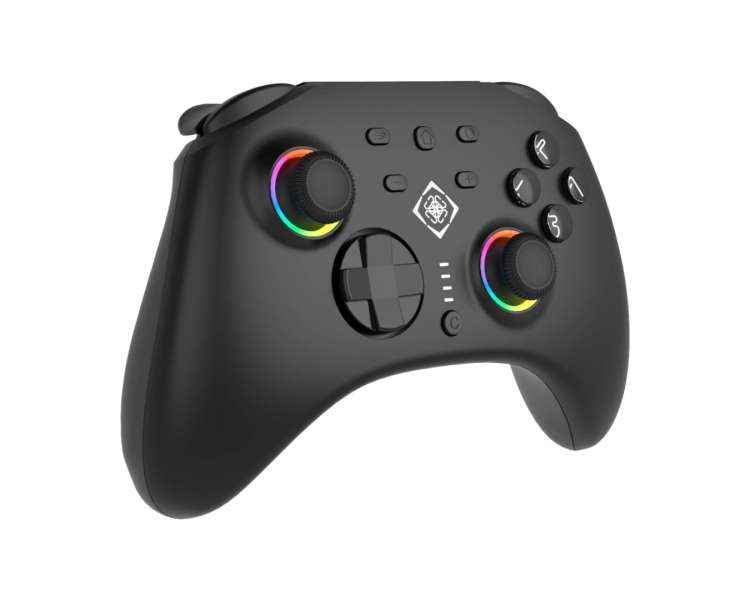 Deltaco GAM-198 RGB Bluetooth Gamepad Black