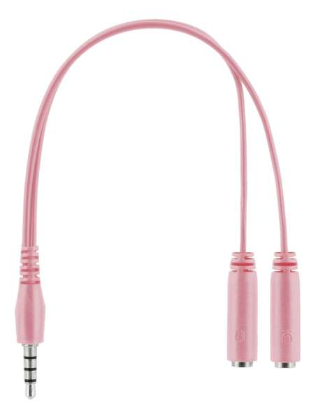 Deltaco PH85 Gaming Headset Pink