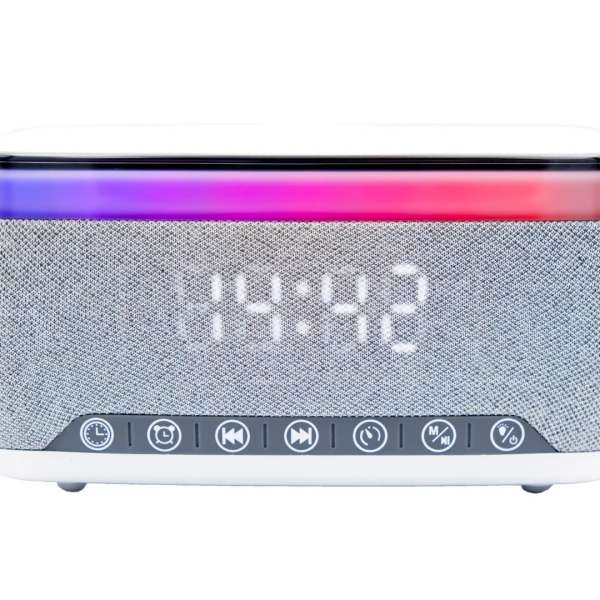 Denver CRQ-225 Clock Radio Grey