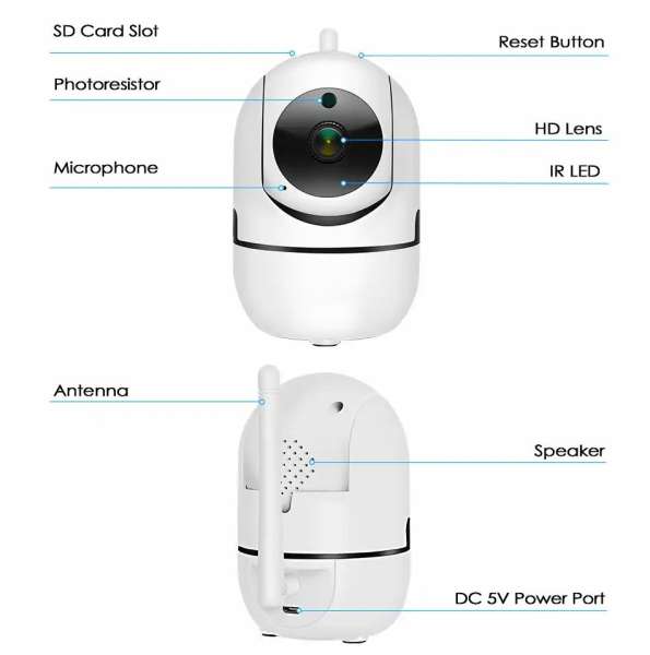 Denver IIC-172 Indoor WiFi-Cam