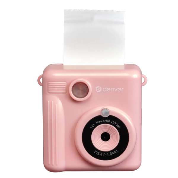 Denver KPC-1363 Kids Print Camera Rose
