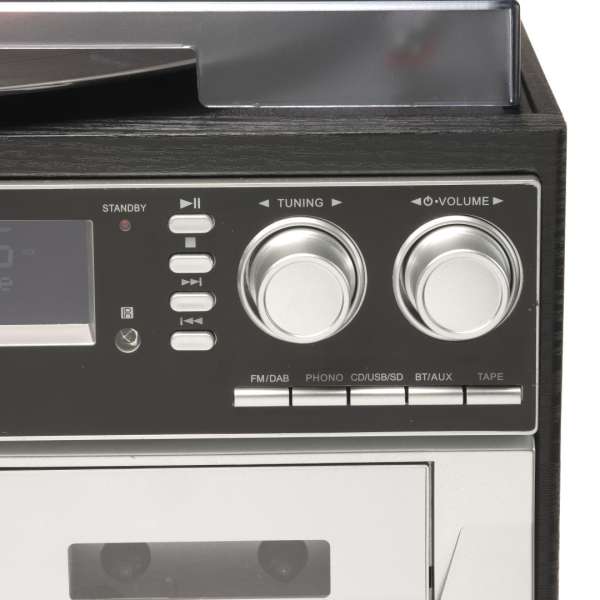 Denver MRD-166 Music Center Black