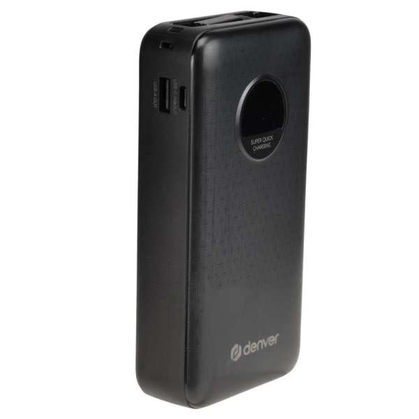 Denver PQC-20065 20000mAh PowerBank Black