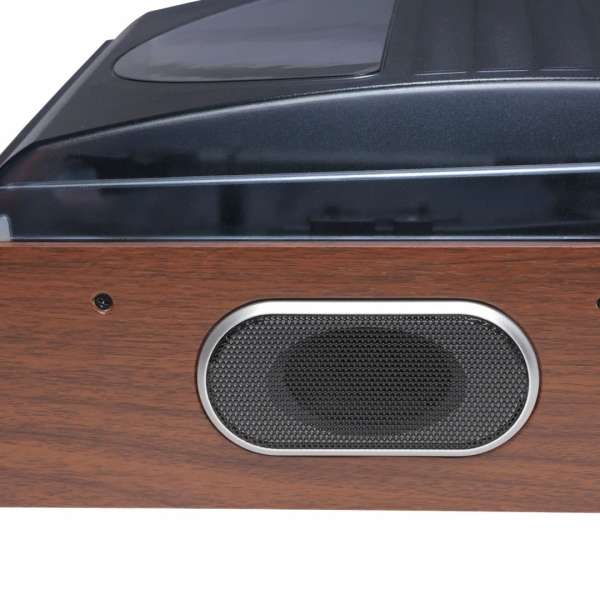 Denver VPR-190MK3 Retro turntable with radio & built-in speakers