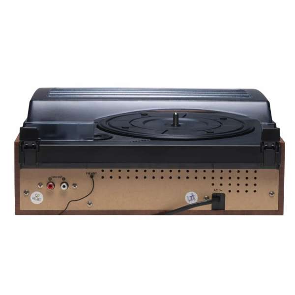 Denver VPR-190MK3 Retro turntable with radio & built-in speakers