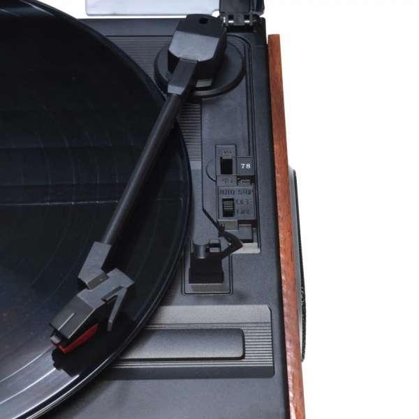 Denver VPR-190MK3 Retro turntable with radio & built-in speakers