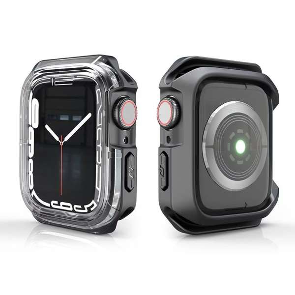 Devia Sport Series Shockproof Case For iWatch 45mm Black